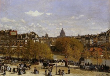 Claude Monet Painting - Quai du Louvre Claude Monet